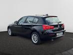 BMW 1-serie 118i High Executive | Automaat | Cruise | Clima, 65 €/maand, Gebruikt, Zwart, Bedrijf