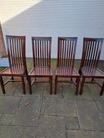 4 stevige vintage stoelen, Huis en Inrichting, Ophalen, Zo goed als nieuw