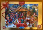 Gibsons puzzel THis Way To Santa 1000 stukjes, Ophalen of Verzenden, 500 t/m 1500 stukjes, Zo goed als nieuw