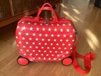 Princess Traveller handbagage reiskoffer kinderkoffer rood, Sieraden, Tassen en Uiterlijk, Koffers, Hard kunststof, Minder dan 50 cm