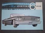 PONTIAC 6  Folder 1960 - Origineel, Ophalen of Verzenden, Gelezen, Overige merken, Onbekend