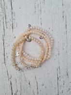 Biba kralenarmbandjes beige 4 euro pst nieuw, Sieraden, Tassen en Uiterlijk, Armbanden, Beige, Kunststof of Plastic, Nieuw, Ophalen of Verzenden
