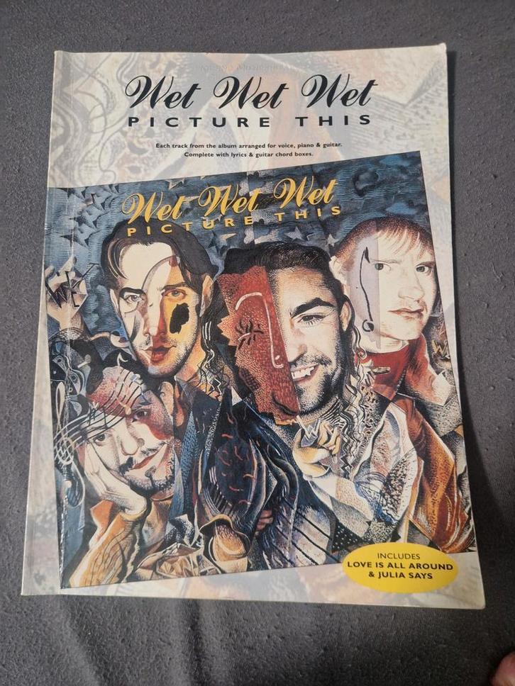 Muziekboek Piano, Gitaar, Voice - Wet Wet Wet, Cd's en Dvd's, Vinyl | Klassiek, Gebruikt, Modernisme tot heden, Vocaal, Overige formaten