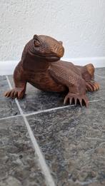 Houdsnijwerk komodoveraan, Antiek en Kunst, Ophalen of Verzenden