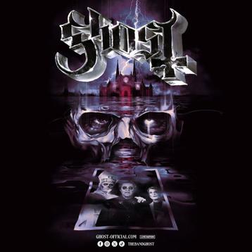 1x Sta plek Ticket Ghost ZiggoDome 8 mei beschikbaar voor biedingen