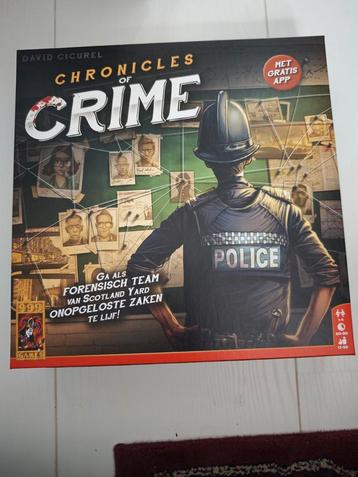 Chronicles of Crime Bordspel beschikbaar voor biedingen