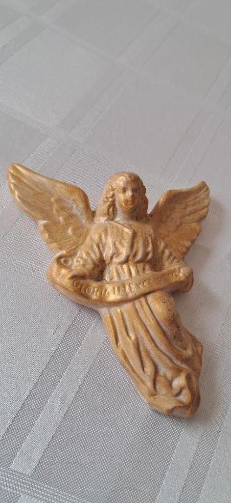 Beeldje kerststal engel, Verzamelen, Beelden en Beeldjes, Religie, Ophalen of Verzenden