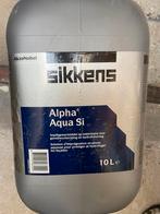 Sikkens alpha aqua SI impregneermiddel, Ophalen of Verzenden, Zo goed als nieuw, Wit, Verf
