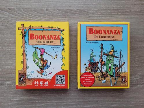 999 Games | Boonanza (Basisspel + Uitbreiding), Hobby en Vrije tijd, Gezelschapsspellen | Kaartspellen, Zo goed als nieuw, Ophalen of Verzenden