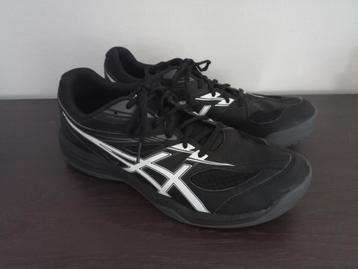 Nette asics zaalschoenen maat 43,5 (valt als 42) beschikbaar voor biedingen