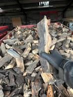 Te koop: 9,5 m3 gekloofd eiken haardhout, Tuin en Terras, Haardhout, 6 m³ of meer, Ophalen, Eikenhout, Blokken