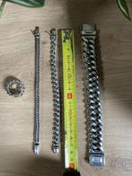 Buddha to Buddha armbanden plus ring te koop, Ophalen of Verzenden, Zo goed als nieuw, Zilver