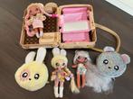 Nanana Surprise backpack Set + 2 Extra Poppen, Ophalen of Verzenden, Gebruikt, Overige typen
