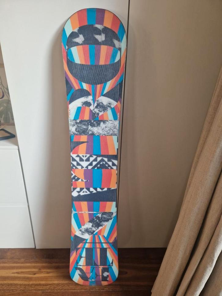 Snowboard Nitro '56 incl bindingen, Sport en Fitness, Snowboarden, Gebruikt, Board, Ophalen