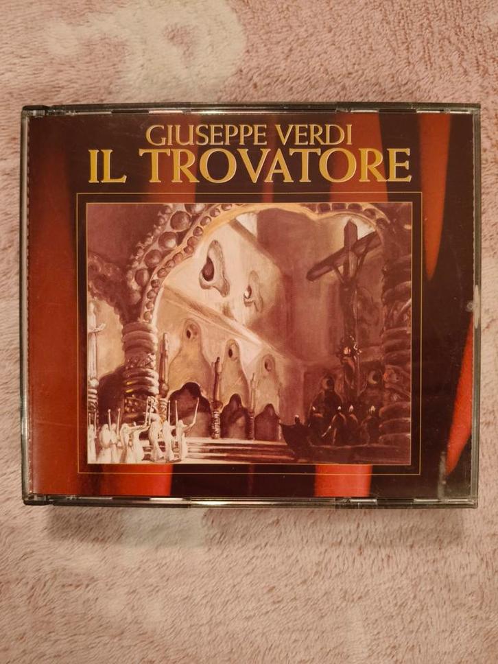 Giuseppe Verdi - Il Trovatore (2 cd's), Cd's en Dvd's, Cd's | Klassiek, Gebruikt, Opera of Operette, Romantiek, Ophalen of Verzenden