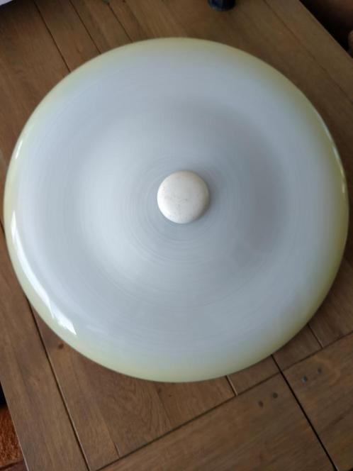 Hele mooie Vintage jaren 50 plafonniere 48cm doorsnede, Antiek en Kunst, Antiek | Lampen, Ophalen