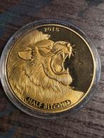 Titan Bitcoin Half Bitcoin 2015, Ophalen of Verzenden, Overige landen, Losse munt, Goud