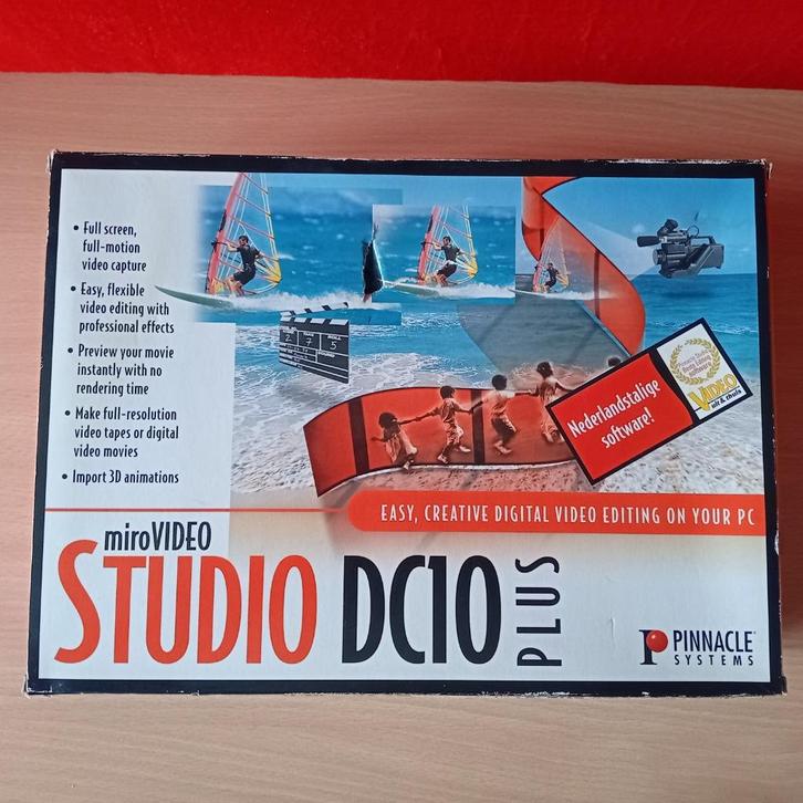 Vintage VIDEO  studio dc 10 plus compleet met software, Computers en Software, Vintage Computers, Verzenden