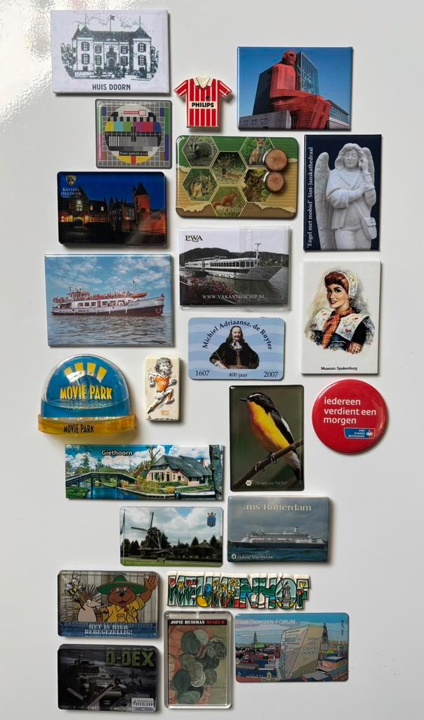 Koelkastmagneten van museums pretparken en dierentuinen NR 2, Verzamelen, Overige Verzamelen, Zo goed als nieuw, Ophalen of Verzenden