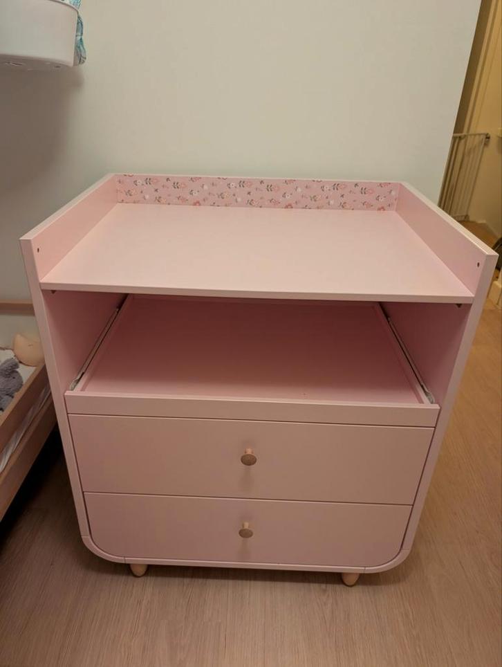 Commode IKEA model MYLLRA roze, Kinderen en Baby's, Kinderkamer | Commodes en Kasten, Zo goed als nieuw, 90 tot 105 cm, 50 tot 70 cm