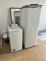 Witgoed (2x wasmachine, 1x koelkast), Witgoed en Apparatuur, Vriezers en Diepvrieskisten, Ophalen, Gebruikt, Minder dan 60 cm
