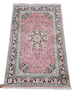 Handgeknoopt Perzisch Kashmir tapijt pink silk 122x190cm, Kashmir Perzisch vintage oosters HYPE, 100 tot 150 cm, 150 tot 200 cm