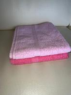 2 x mooie kwaliteit katoen rose handdoeken, Ophalen, Nieuw, Roze, Handdoek