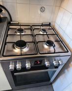 Bosch Gasfornuis met Oven RVS, Ophalen, 4 kookzones, Gas, Vrijstaand