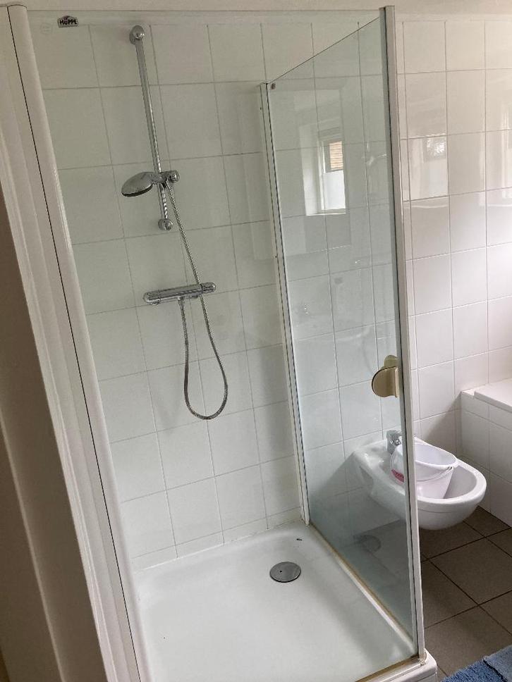 Douchedeur Hüppe, Huis en Inrichting, Badkamer | Complete badkamers, Gebruikt, Met douche, Ophalen
