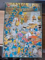 Jan van Haasteren puzzel Aan de lopende band, Ophalen of Verzenden, 500 t/m 1500 stukjes, Gebruikt, Legpuzzel