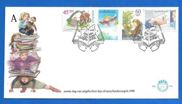 FDC Kinderpostzegels 1980 - NVPH 1210-1213   beschikbaar voor biedingen