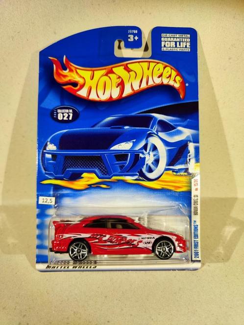 Hot Wheels Honda Civic Si, Hobby en Vrije tijd, Modelauto's | Overige schalen, Nieuw, Auto, Ophalen of Verzenden
