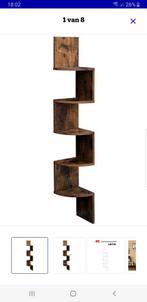 Eikenhout hoekplank, nieuw in de doos, Ophalen, Zo goed als nieuw