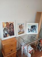 Indianen tekeningen/schilderij, Ophalen, Gebruikt, Schilderij, Minder dan 50 cm