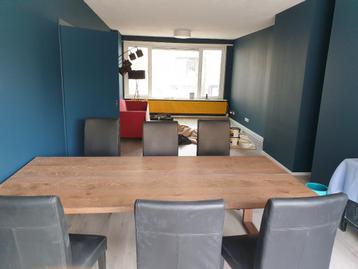 MÖRBYLÅNGA Tafel, eikenfineer bruin, 220x100 cm beschikbaar voor biedingen