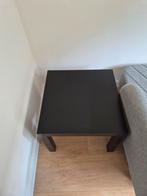 Ikea black table, Huis en Inrichting, Tafels | Bijzettafels, Ophalen, Minder dan 55 cm, Rond, Zo goed als nieuw