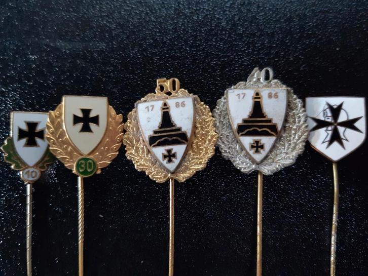 Speldjes Duitsland WO1, Verzamelen, Militaria | Algemeen, Landmacht, Lintje, Medaille of Wings, Duitsland, Ophalen of Verzenden