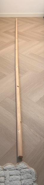 Houten trapleuning - 4 meter, Gebruikt, 25 tot 50 mm, Grenen, Ophalen of Verzenden