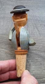 Om 1950 Wijnstop Flessenstop Trommelaar Werkend Ertsgebergte, Antiek en Kunst, Ophalen of Verzenden