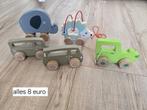 Set houten speelgoed  voor jongen, Kinderen en Baby's, Speelgoed | Houten speelgoed, Ophalen, Zo goed als nieuw, Overige typen
