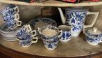 Mooi thee/gebak servies van Boch Dragon, Antiek en Kunst, Ophalen