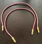 Van den Hul RCA-kabels interlinks., Ophalen of Verzenden, Zo goed als nieuw, Minder dan 2 meter, Interlink-kabel