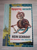 Opsporing Verzocht - Hein Schroot Poster, Rechthoekig Staand, Ophalen of Verzenden, Zo goed als nieuw, A1 t/m A3