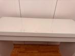 ikea bureau met glazen plaat, Ophalen of Verzenden