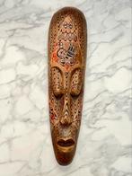 Bali Balinees Masker Hout Handgeschilderd, Antiek en Kunst, Kunst | Beelden en Houtsnijwerken, Ophalen of Verzenden