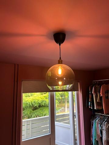 Hanglamp glazen bol