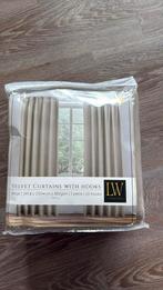 LW collection verduisterende gordijnen beige 245x290cm, Huis en Inrichting, Stoffering | Gordijnen en Lamellen, Ophalen, Zo goed als nieuw
