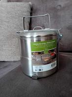 Stainless steel tiffin carrier, Huis en Inrichting, Keuken | Bestek, Ophalen of Verzenden, Nieuw, Rvs of Chroom