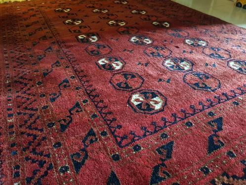 Mooi oud antiek handgeknoopt Perzisch tapijt 112-162 cm., Antiek en Kunst, Antiek | Kleden en Textiel, Ophalen of Verzenden