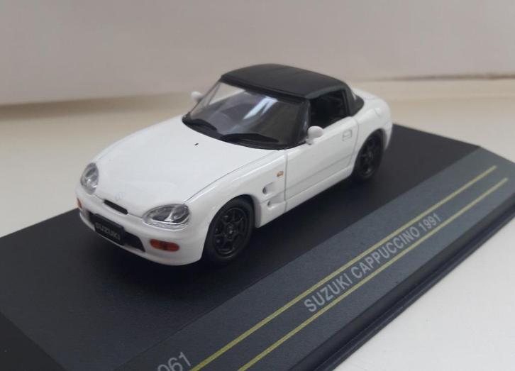 Suzuki Cappuccino 1991 Wit Schaal 1/43 First:43 F43-061, Hobby en Vrije tijd, Modelauto's | 1:43, Nieuw, Auto, Overige merken